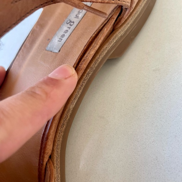 Paul Green leather Morea lace-up sandal - Picture 8 of 8